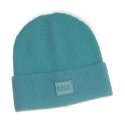 Beanie (Turquoise) from Kalk Acrylic, Polyamide, Polyester