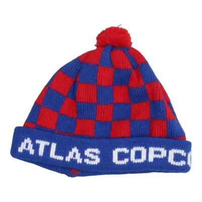 Bonnet à pompon (Bleu, Rouge, Blanc) de Atlas Copco Acrylique