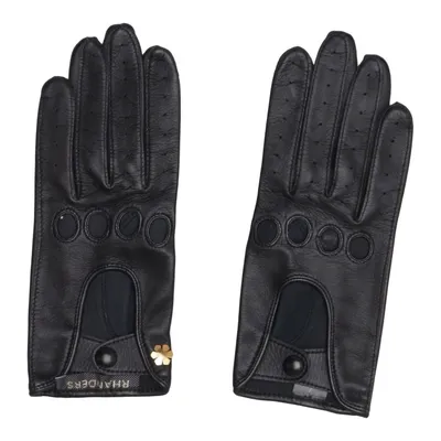 Leather gloves (Black) Leather