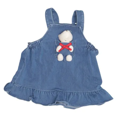 Robe salopette (Bleu) de Miki
