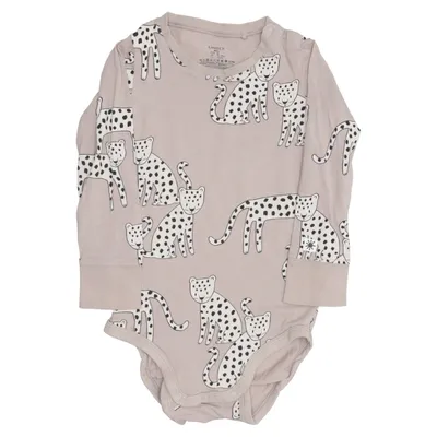 Body (Beige) från Lindex Baby Bomull, Elastan