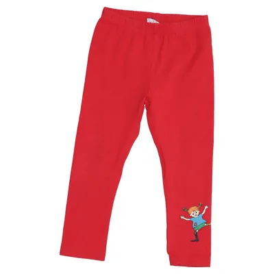 Leggings (Pippi Langstrump) fra Pippi Långstrump Elastan, Økologisk bomuld
