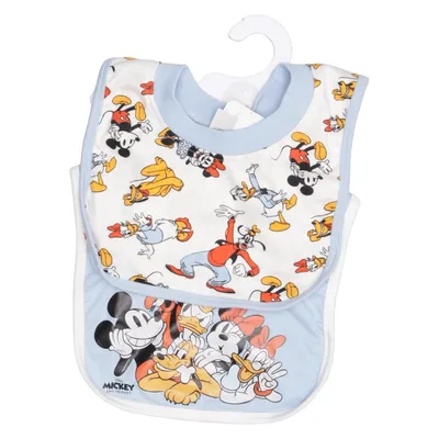 Slabbetje (Blauw, Meerkleurig) van Disney Baby