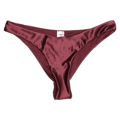 Bas de bikini (Rouge) de Frank Dandy Élasthane, Polyester recyclé