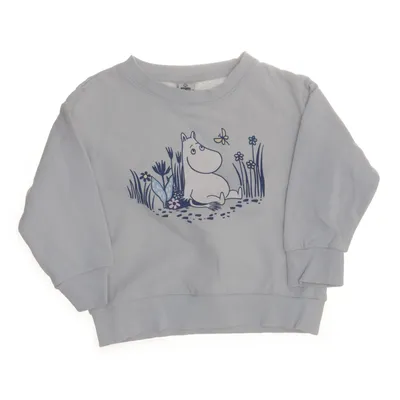 Collegetröja (Grå) från Moomin by Lindex Bomull