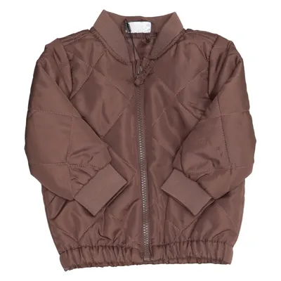 Bomberjakke (Brun) fra So Cute Elastan, Polyester