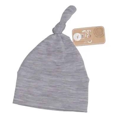 Beanie (Gray) from Tiny One Merino wool