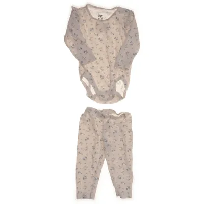 Set (White, Multicolored) from ICA Elastane, Organic cotton