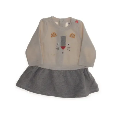 Klänning (Beige, Grå) från Moulin Roty
