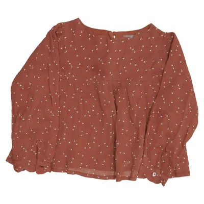 Blouse (Brown, Multicolored) from Émile et Ida Cotton