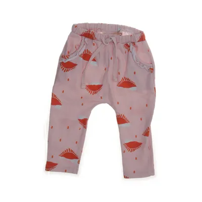 Byxor (Rosa, Flerfärgad) från Soft Gallery Elastan, Ekologisk bomull