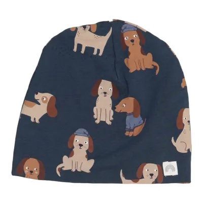 Bonnet (Bleu, Multicolore) de Lindex Baby Coton, Élasthane