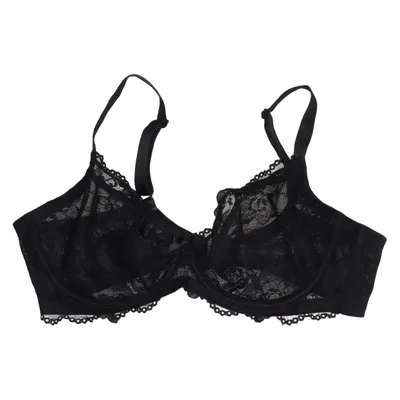 Bra (Black) from Ivory Rose Elastane, Polyamide, Polyester