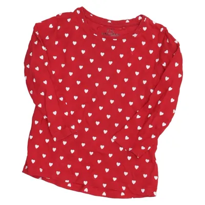 Long sleeve T-shirt (Red, White) from Lindex Kids