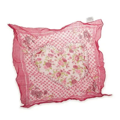 Näsduk (Rosa, Vit, Flerfärgad) från KiK Bomull