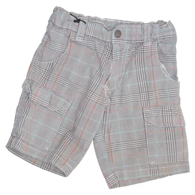 Shorts cargo (Gris, Multicolore) de Impidimpi Coton