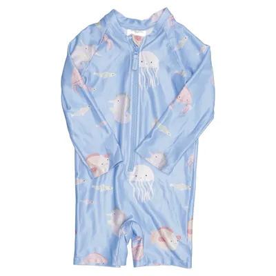 UV beschermende kleding (Blauw, Meerkleurig) van H&M Polyester, Elastaan