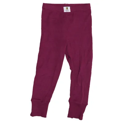 Pantalon thermique (Violet) de Janus Laine de mouton