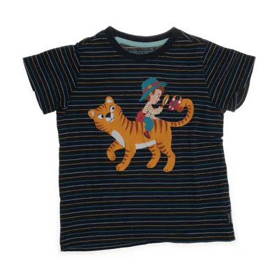 T-shirt (Blue, Multicolored) from Jako-O Cotton