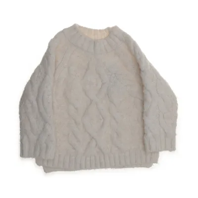 Sweater (White) from Zara Knitwear