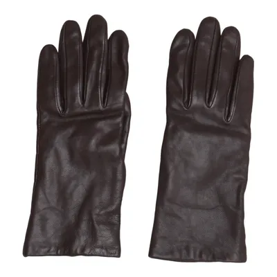 Gants en cuir (Marron) Cuir, Polyester