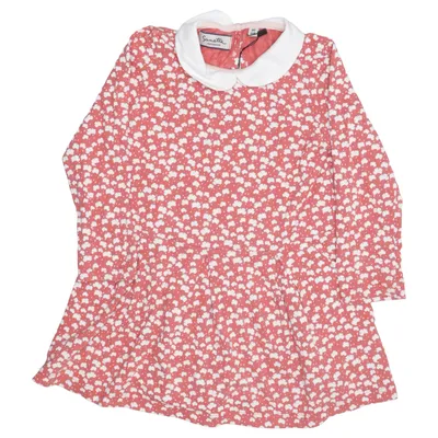 Dress (Red, White) from Reset Fifty Seven Cotton