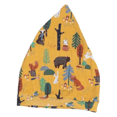 Beanie (Yellow, Multicolored) from Lindex Cotton