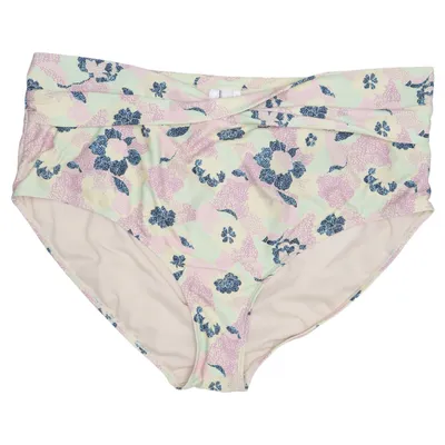 Bas de bikini (Jaune, Multicolore) de Vero Moda Accessories Élasthane, Polyester