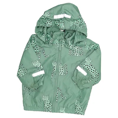Regenjack (Groen) van Lindex Baby Polyester