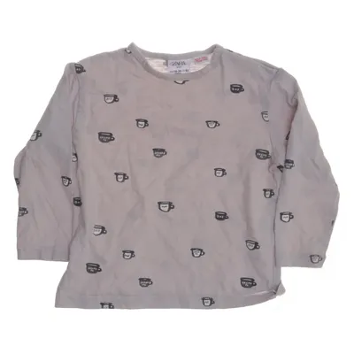 Långärmad t-shirt (Grå) från Zara Baby Bomull