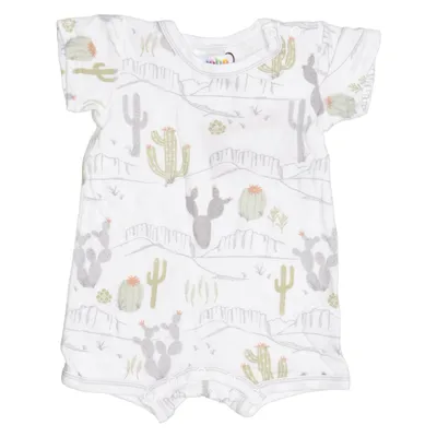 Barboteuse (Blanc, Vert, Gris) de Joha Bambou