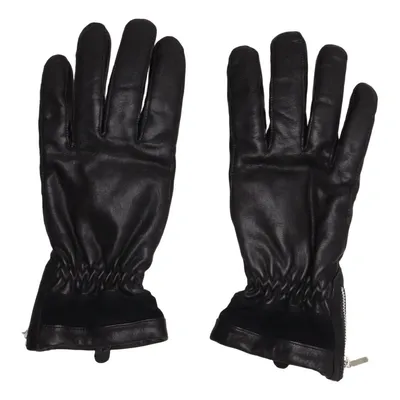Leather gloves (Black) from Thermolite