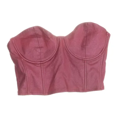 Bustier (Rose) de NA-KD Coton, Élasthane, Polyamide