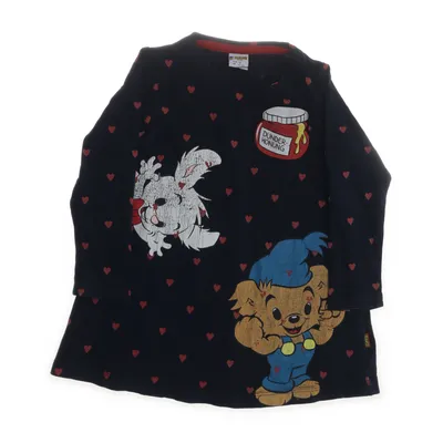 Tuniek (Blauw, Meerkleurig) van Bamse Katoen, Elastaan