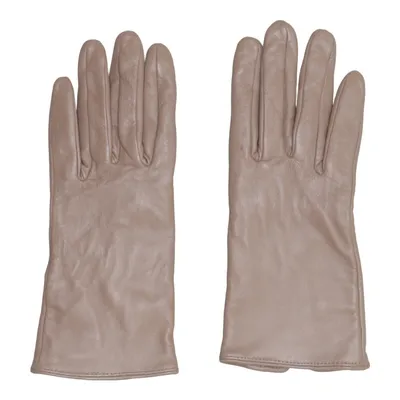 Leather gloves (Beige) from Handskmakaren Leather