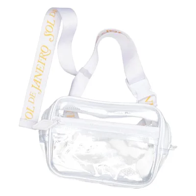 Waist bag (Transparent, White) from Sol de Janeiro
