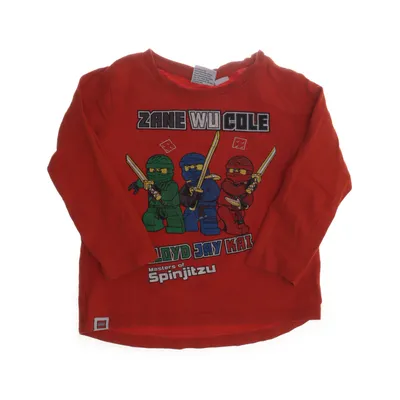 Långärmad t-shirt (Orange, Flerfärgad) från LEGO Bomull