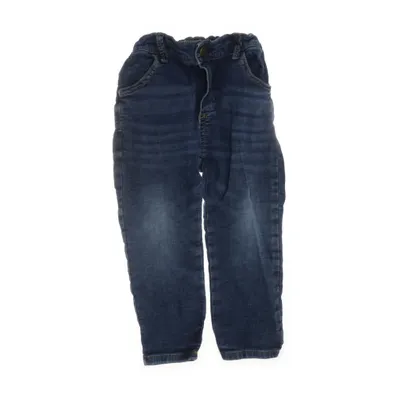 Jeans (Blå) från Lindex Baby Bomull, Elastan