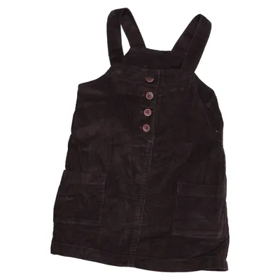 Robe salopette (Gris) de Lupilu Coton biologique