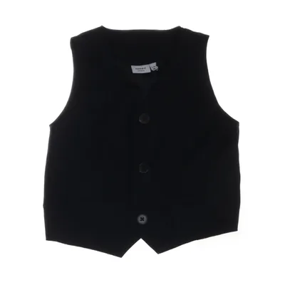 Kostymväst (Svart) från Name It Minimize Elastan, Polyester, Viskos
