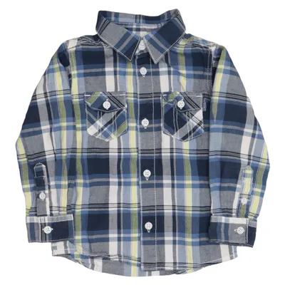 Chemise (Bleu, Blanc, Jaune) de Name It Coton