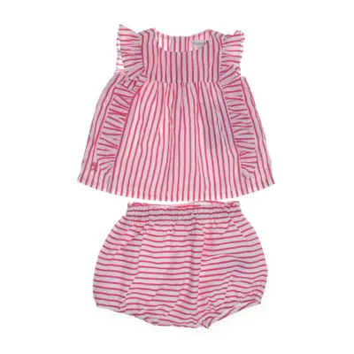 Set (Pink, White) from Ralph Lauren Cotton