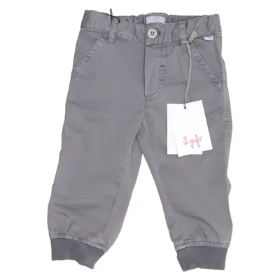 Pants (Gray) from Il Gufo Cotton, Elastane