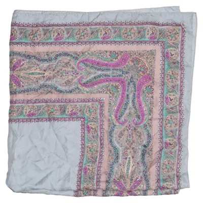 Neckerchief (Gray, Multicolored) Silk