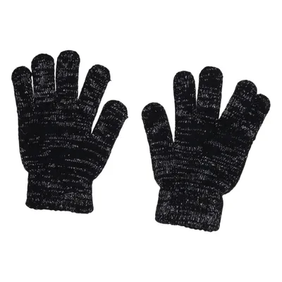 Handschoenen (Zwart, Zilver) van Åhléns Acryl, Elastaan, Metallvezel