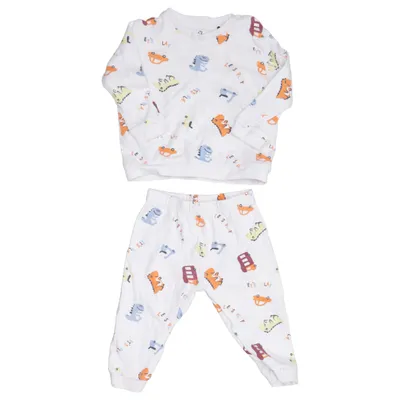 Loungewear (Hvid, Flerfarvet) fra Blukids Bomuld
