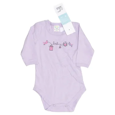 Body (Lila) från Bambino Bomull