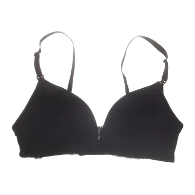 Soutien-gorge (Noir) de Mariemeili Coton, Élasthane, Polyamide