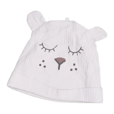 Beanie-Mütze (Grau) von ICA I Love Eco Elasthan, Bio-Baumwolle