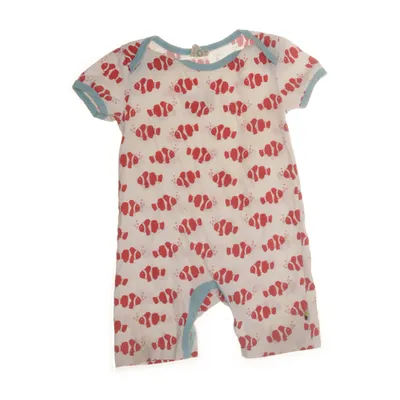 Sparkdräkt (Vit, Röd, Blå) från Loud + Proud Ekologisk bomull